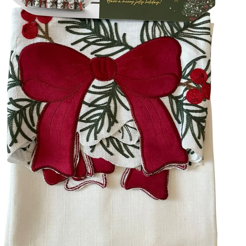 Envogue embroidered red